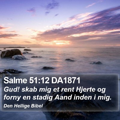 Salme 51:12 DA1871 Bible Verse Image