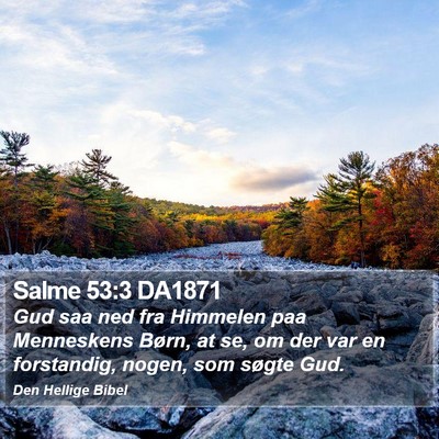 Salme 53:3 DA1871 Bible Verse Image
