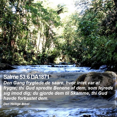 Salme 53:6 DA1871 Bible Verse Image