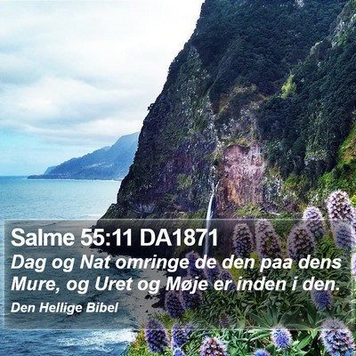 Salme 55:11 DA1871 Bible Verse Image