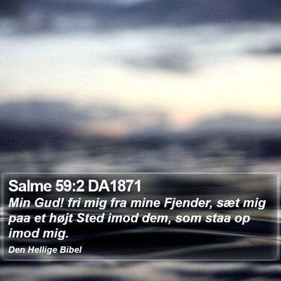 Salme 59:2 DA1871 Bible Verse Image