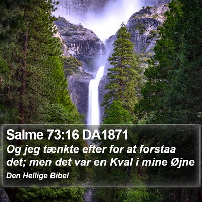 Salme 73:16 DA1871 Bible Verse Image