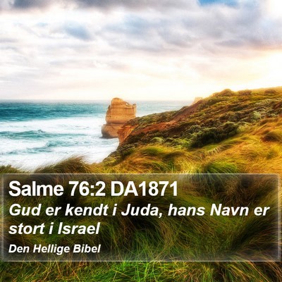 Salme 76:2 DA1871 Bible Verse Image
