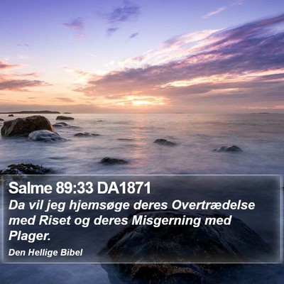 Salme 89:33 DA1871 Bible Verse Image