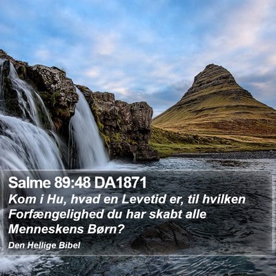 Salme 89:48 DA1871 Bible Verse Image