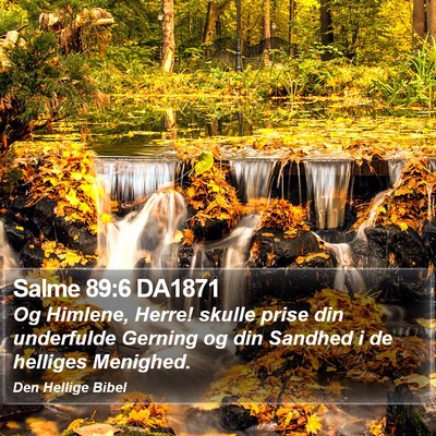 Salme 89:6 DA1871 Bible Verse Image