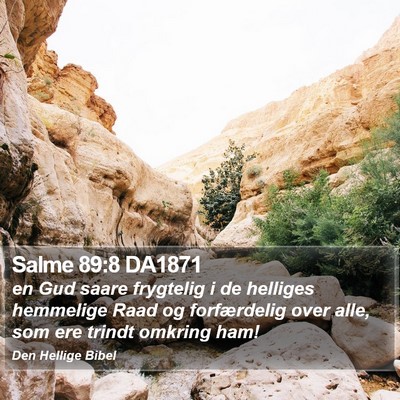 Salme 89:8 DA1871 Bible Verse Image