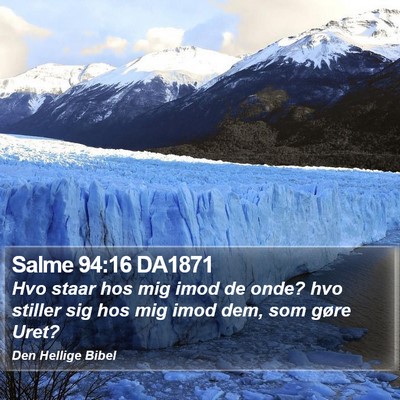 Salme 94:16 DA1871 Bible Verse Image