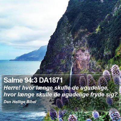 Salme 94:3 DA1871 Bible Verse Image