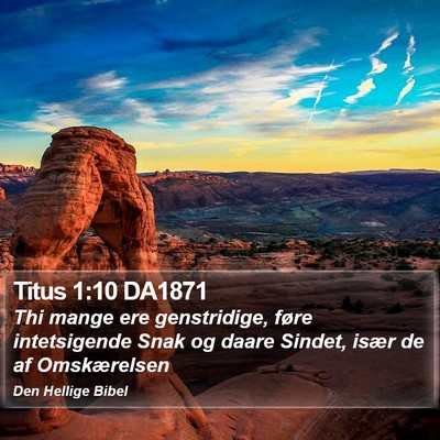 Titus 1:10 DA1871 Bible Verse Image