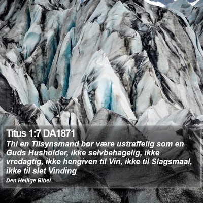 Titus 1:7 DA1871 Bible Verse Image