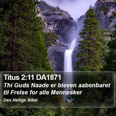 Titus 2:11 DA1871 Bible Verse Image
