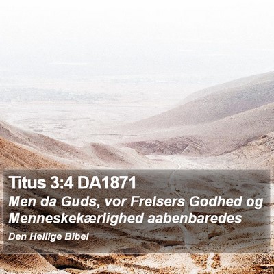 Titus 3:4 DA1871 Bible Verse Image