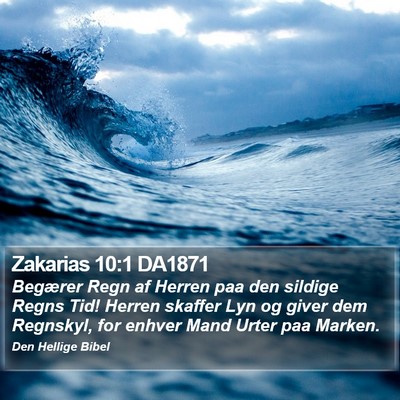 Zakarias 10:1 DA1871 Bible Verse Image