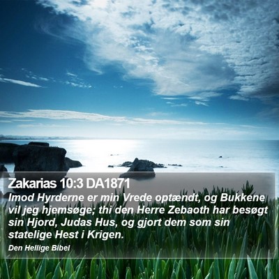 Zakarias 10:3 DA1871 Bible Verse Image