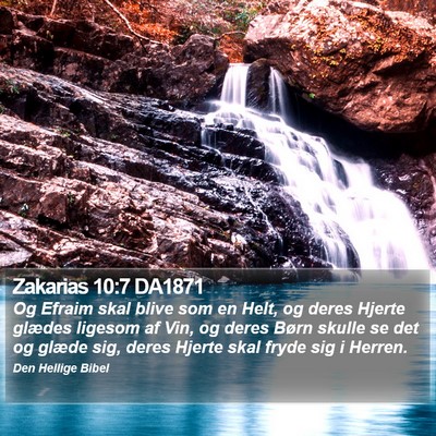 Zakarias 10:7 DA1871 Bible Verse Image
