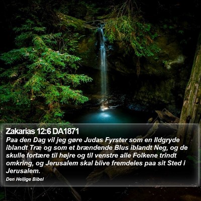 Zakarias 12:6 DA1871 Bible Verse Image