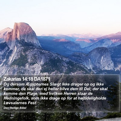 Zakarias 14:18 DA1871 Bible Verse Image