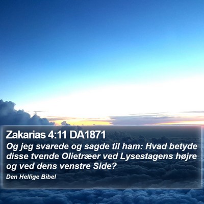 Zakarias 4:11 DA1871 Bible Verse Image