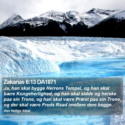 Zakarias 6:13 DA1871 Bible Verse Image