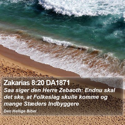 Zakarias 8:20 DA1871 Bible Verse Image