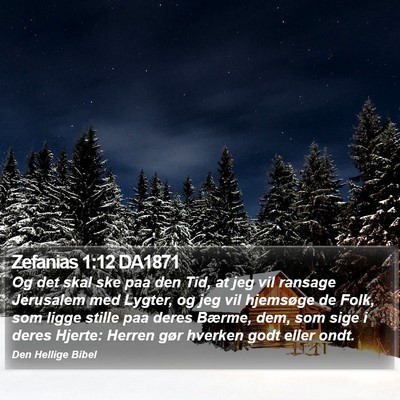 Zefanias 1:12 DA1871 Bible Verse Image