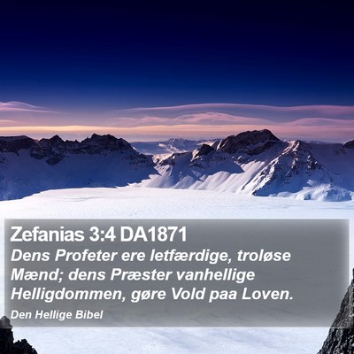 Zefanias 3:4 DA1871 Bible Verse Image