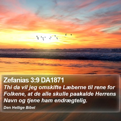 Zefanias 3:9 DA1871 Bible Verse Image