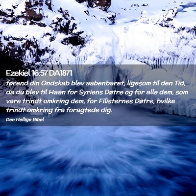Picture 02 - Ezekiel 16:57 DA1871 - førend din Ondskab blev aabenbaret, ligesom til - Bible Verse Picture