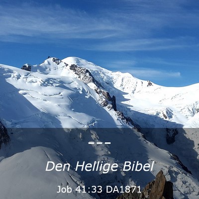 Picture 03 - Job 41:33 DA1871 -  - Bible Verse Picture