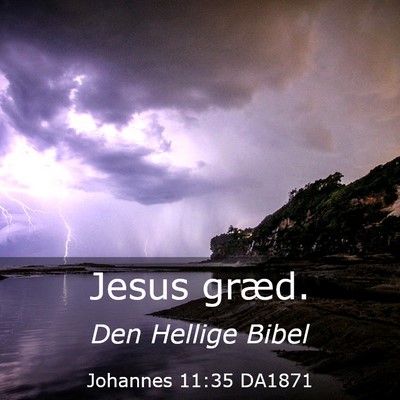 Picture 03 - Johannes 11:35 DA1871 - Jesus - Bible Verse Picture