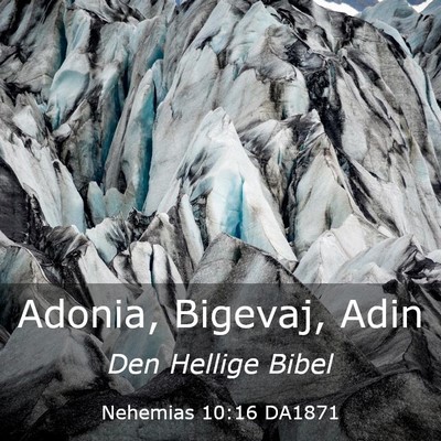 Picture 03 - Nehemias 10:16 DA1871 - Adonia, Bigevaj, - Bible Verse Picture