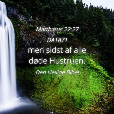 Picture 04 - Matthæus 22:27 DA1871 - men sidst af alle døde - Bible Verse Picture