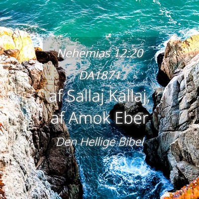 Picture 04 - Nehemias 12:20 DA1871 - af Sallaj Kallaj, af Amok - Bible Verse Picture