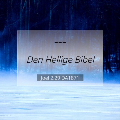 Picture 07 - Joel 2:29 DA1871 -  - Bible Verse Picture