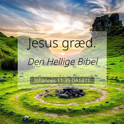 Picture 07 - Johannes 11:35 DA1871 - Jesus - Bible Verse Picture