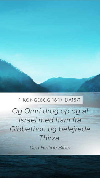 1 Kongebog 16:17 DA1871 Bible Verse Image