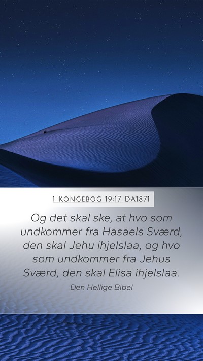 1 Kongebog 19:17 DA1871 Bible Verse Image