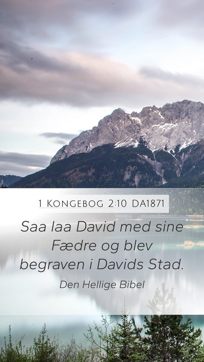 1 Kongebog 2:10 DA1871 Bible Verse Image