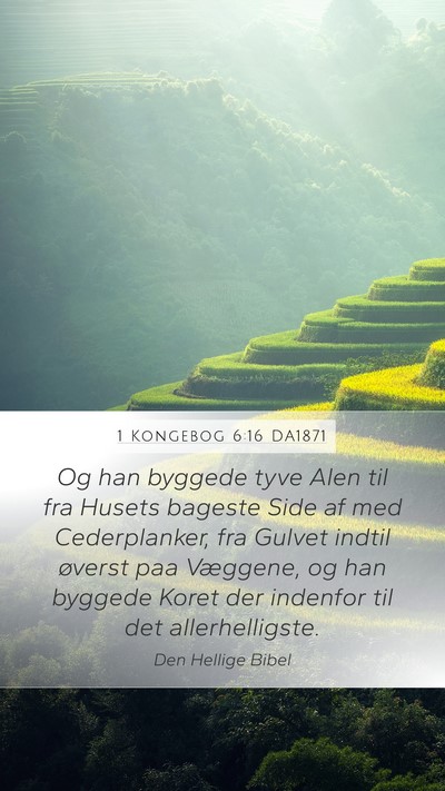 1 Kongebog 6:16 DA1871 Bible Verse Image