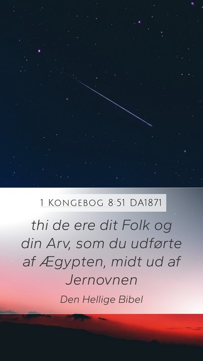 1 Kongebog 8:51 DA1871 Bible Verse Image