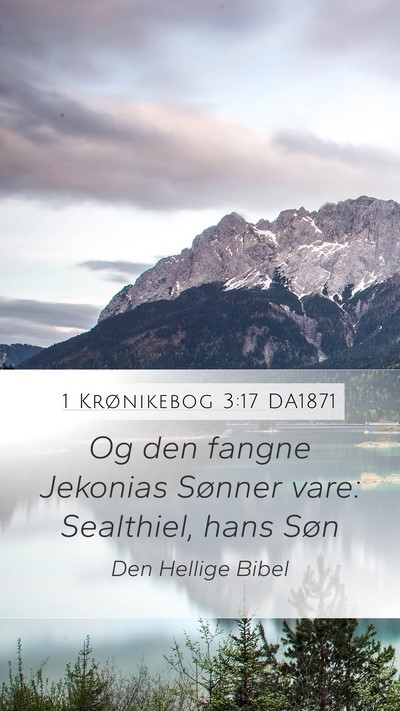1 Krønikebog 3:17 DA1871 Bible Verse Image