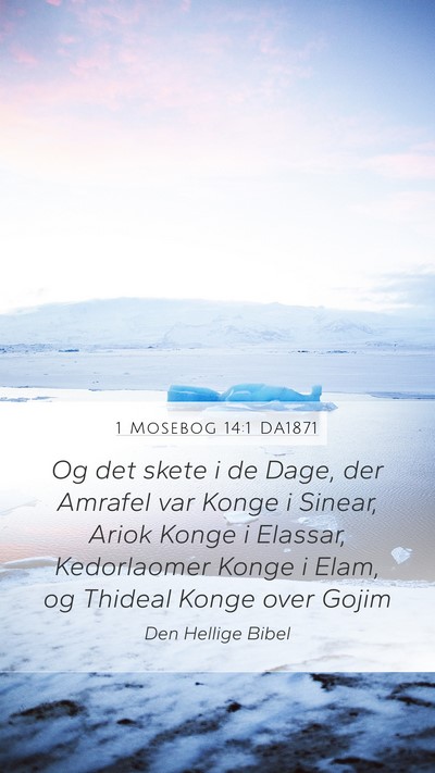 1 Mosebog 14:1 DA1871 Bible Verse Image