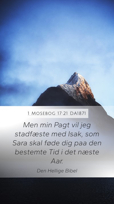 1 Mosebog 17:21 DA1871 Bible Verse Image