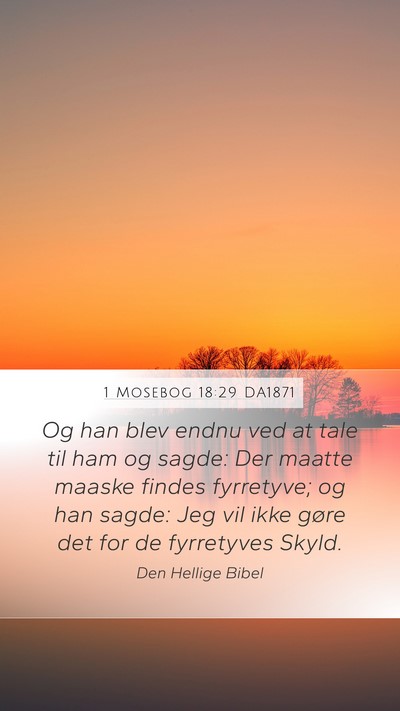 1 Mosebog 18:29 DA1871 Bible Verse Image
