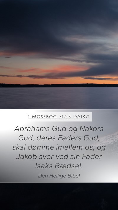1 Mosebog 31:53 DA1871 Bible Verse Image