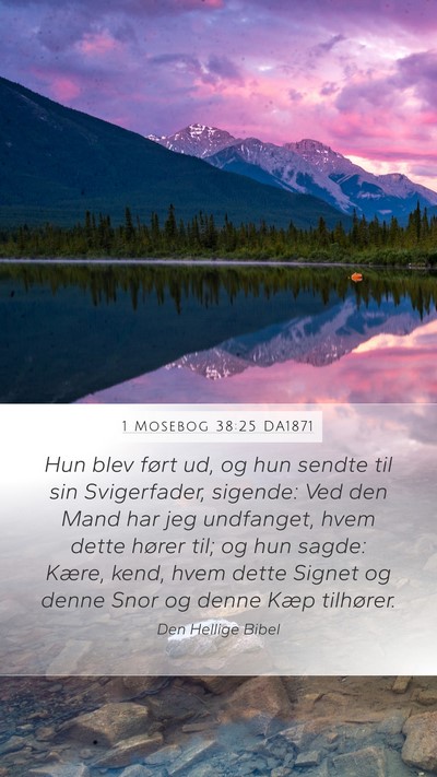 1 Mosebog 38:25 DA1871 Bible Verse Image