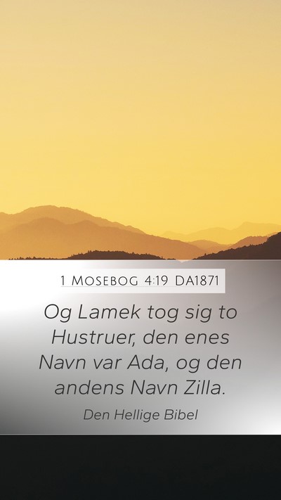 1 Mosebog 4:19 DA1871 Bible Verse Image