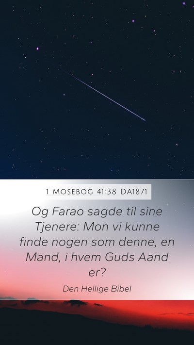 1 Mosebog 41:38 DA1871 Bible Verse Image