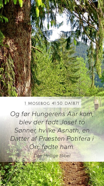 1 Mosebog 41:50 DA1871 Bible Verse Image